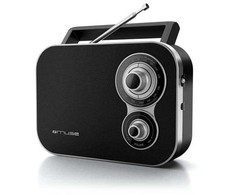 Radijo imtuvas Muse M-051R, juodos spalvos.