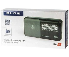 AM/FM nešiojamas analoginis radijas BLOW RA4