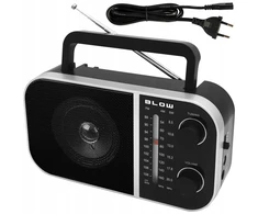 Radio uztvērējs Blow RA6, melna krās.