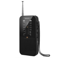 Radio uztvērējs Philips TAR1509/00, melna krās.