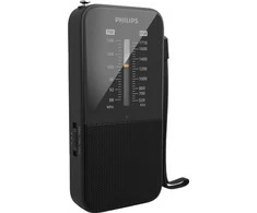 Radio uztvērējs Philips TAR1509/00, melna krās.