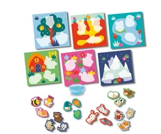 Ses_Creative Kūrybos rinkinys SES Creative Sticking Animals 14401