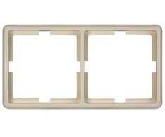 Rėmelis VILMA STANDARD ST 150, 2 vietų, dramblio kaulo spalvos