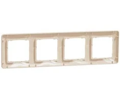 Schneider Electric RĖMAS 4 RĖMŲ BEIGE SEDNA DIZAINAS