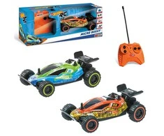 Rc automobilis Mattel Hot Wheels Micro Buggy 13-63446, 1:28, juoda sp./žalia sp./oranžinė sp.
