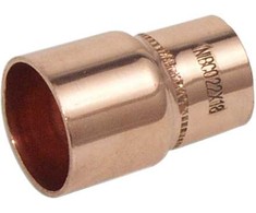 Redukcinė jungtis Nibco 52400, 15mm x 12mm, varinė