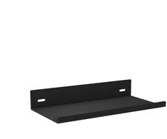 rei METAL SHELF FOR ACOUST PANELS.Juodas