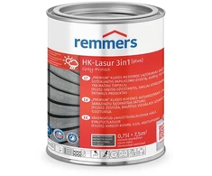 Lazūriniai dažai Remmers HK-Lasur 3in1 Pilkas-Protect [plus] Antracito pilkas FT20928 0,75 l