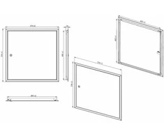 Haushalt „Memorysolution“ REVIZIJOS DURYS 500X500, SU SPYNA
