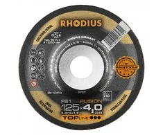 Met. šlif. diskas „RHODIUS" FS1 125x4 mm