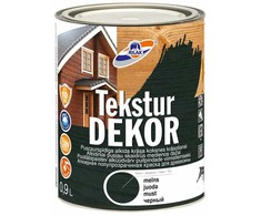 Rilak Teksturdekor medienos impregnantas, juodos spalvos, 0,9 l