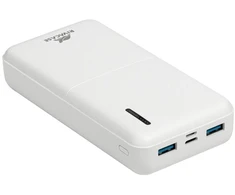 RivaCase VA2572 išorinė baterija 20000mAh, balta
