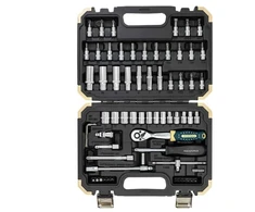 Grąžtas Sukimo įrankių ir galvučių komplektas Rockforce 66 vnt