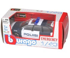 Žaislinė policijos mašina Bburago, 1:43, įvairių spalvų