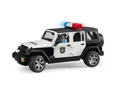 Žaislinė policijos mašina Bruder 2526, 1:16, juoda sp.