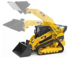 Rotaļu traktors Bruder Cat Multi Terrain Loader 02136, 1:16, melna krās./dzeltena krās.
