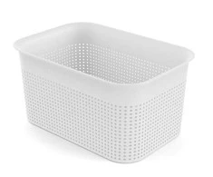 Daiktadėžė ROTHO BRISEN, 4,5 l, balta, 26,2×18×13 cm