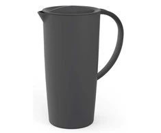 rotho Plastikinis ąsotis, 1.2 ml, 10.5 cm, plastikas, juoda