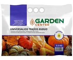 Rudeninės universalios trąšos Garden Center, granuliuotos, 3,5kg