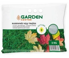 Rudens mēsl. zālienam garden center 3kg