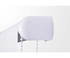 Roletai Domoletti Blackout Silv 063, balti, 80 cm x 185 cm