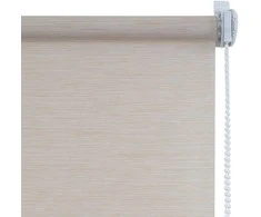 Rullo žalūzijas Domoletti Ecoreally X-1, bēša krās., 81 cm x 150 cm