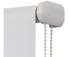 Domoletti ROLLER BLIND B/O Sidabrinis 051 60X185 Baltas