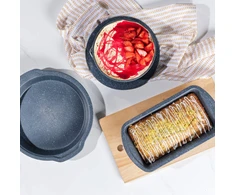 Russell Hobbs RH03419 Nightfall Stone 18 cm Springform Pan With Leakproof Base