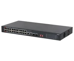 Šakotuvas Dahua Technology Komutatorius POE S3228-24GT-375 24 prievadų + 2x įėjimo kanalai + 2x SFP DAHUA