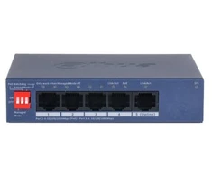 Šakotuvas Dahua Technology Switch DAHUA CS4005-4GT-36 Switch type Managed Switch layer L2 Form factor Desktop/Wall-Mounting 5xRJ-45 jungtys RJ-45 Ports Type Gigabit Ethernet (10/100/1000) 5xGigabit Ethernet (copper) jungtys quantity Power over Ethernet (PoE) Yes 4xPower over Ethernet (PoE) jungtys quantity Total Power over Ethernet (PoE) budget 36 W CS4005-4GT-36