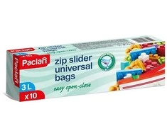 Užspaudžiami šaldymo maišeliai Paclan 137120, skaidri sp., 10 vnt.