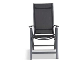 Saliekams krēsls Domoletti Flipi Juodas 53000010204, melna, 70 cm x 58 cm x 109 cm