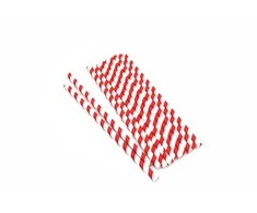 Šiaudeliai Okko FSIA001, 21 cm, popieriniai, 20 vnt.
