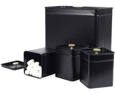 Salter BW14372 Alchemy 4-Piece Countertop Set, Juodas