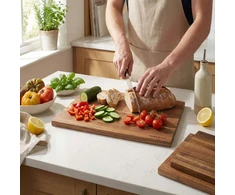 Salter BW14740 Acacia 3 Piece Chopping Board Set