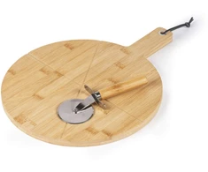 Salter BW14821 Toronto 12" Pizza Board &amp; Cutter Set