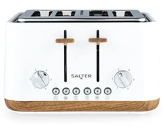 Salter Toronto 4 riekelių skrudintuvas, baltas