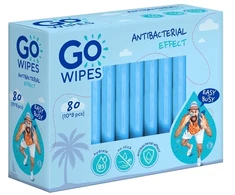 WET WIPES GOWIPES ANTIBAC DPANTH 8X10PCS