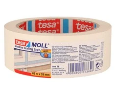 Universali lipni juosta TESA PACK, 38mm x 66m, balta