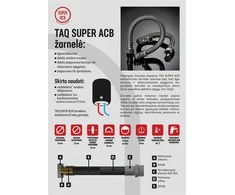 Santehnikas šļūtene Tucai S.A. Super ACB, S1/2''-S1/2", 80 cm