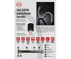 Santehnikas šļūtene Tucai S.A. Taq Super, V3/4"-S3/4", 80 cm