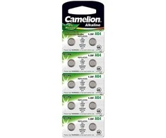 Šarminės baterijos Camelion, AG4, 1,5 V