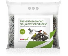 Saulėgrąžų sėklos Baltic Agro, laukiniams paukščiams, 4kg