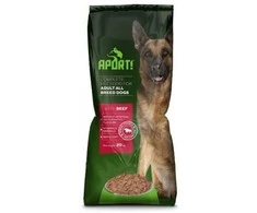 APORT visavertis sausas visų veislių suaugusių šunų pašaras su jautiena, 20kg