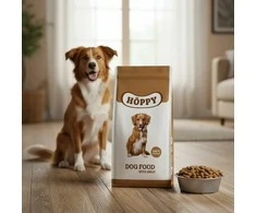 Sausas šunų ėdalas Höppy, su mėsa, 3kg