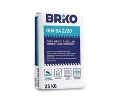 Savaime išsilyginantis grindų mišinys BRIKO GIM-SA 2/20 25kg