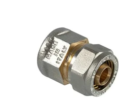 Savelkama sprausla TDM Brass 1035, 16mm x 3/4", misiņš/niķelis