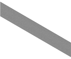 Savienojošā lente Arras, 1200 mm x 40 mm x 2 mm