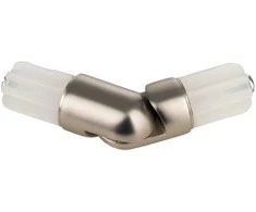 Kampinė jungtis DOMOLETTI 90290165, Ø19 mm, matinio chromo