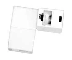 Jungtis Okko 8P8C/8P8C, RJ45, pilkos spalvos, 2 vnt.
